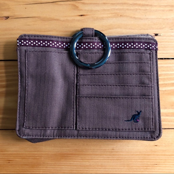 Pouchee Handbags - Pouchee Purse Organizer, NWT, Brown Canvas
